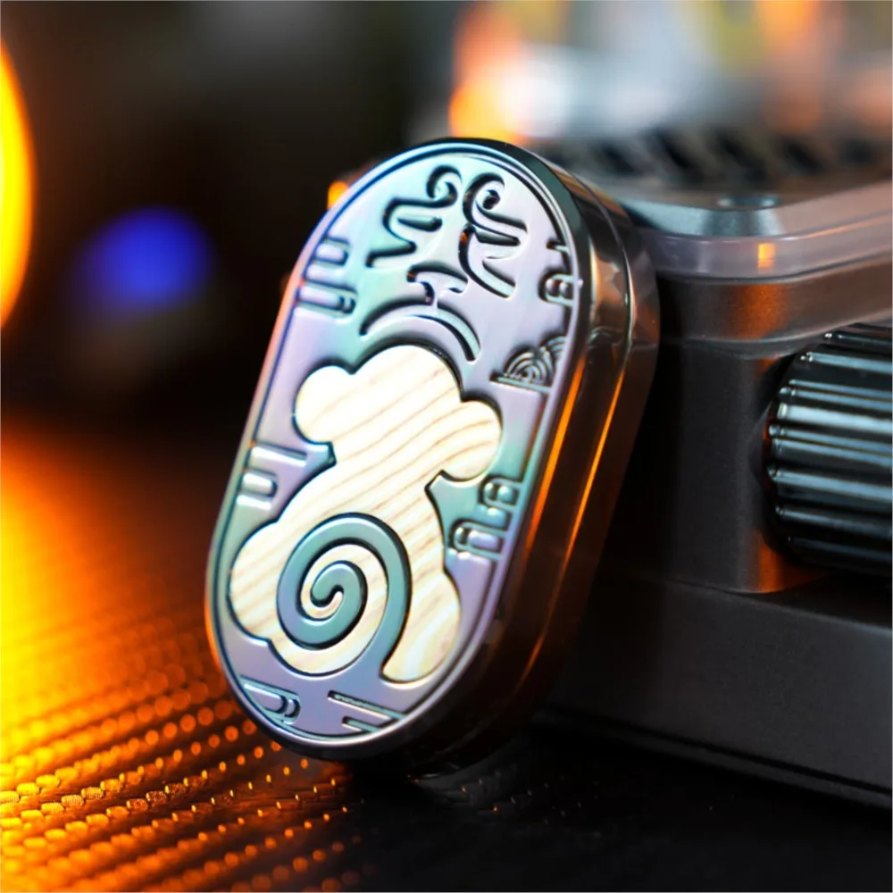 Sunwukong Mechanical Push Slider Rotates Left And Right 360° Stress Relief Toy Adult