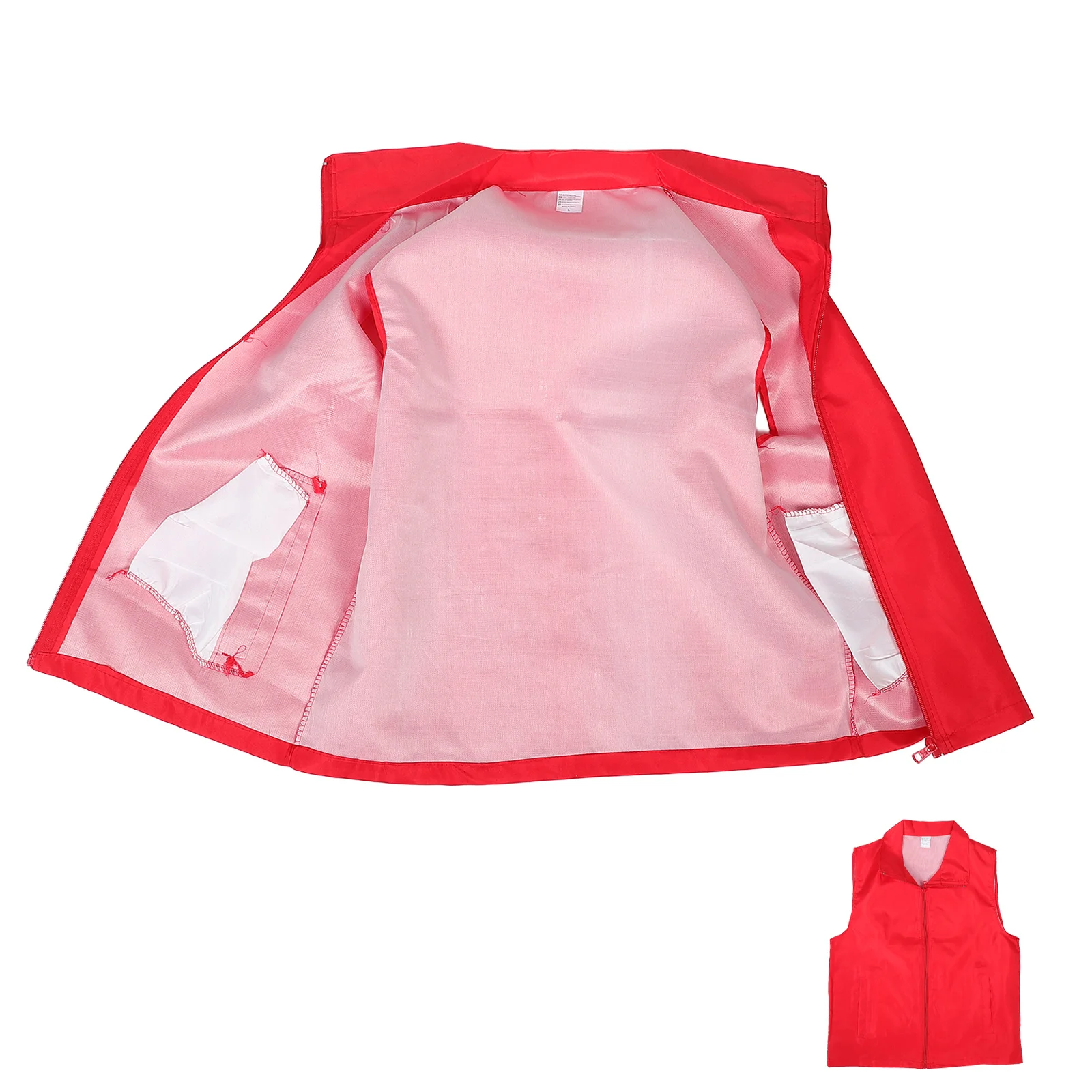 

Sleeveless Volunteer Vest For Public Welfare Events Community Activity Unisex Utility Vest