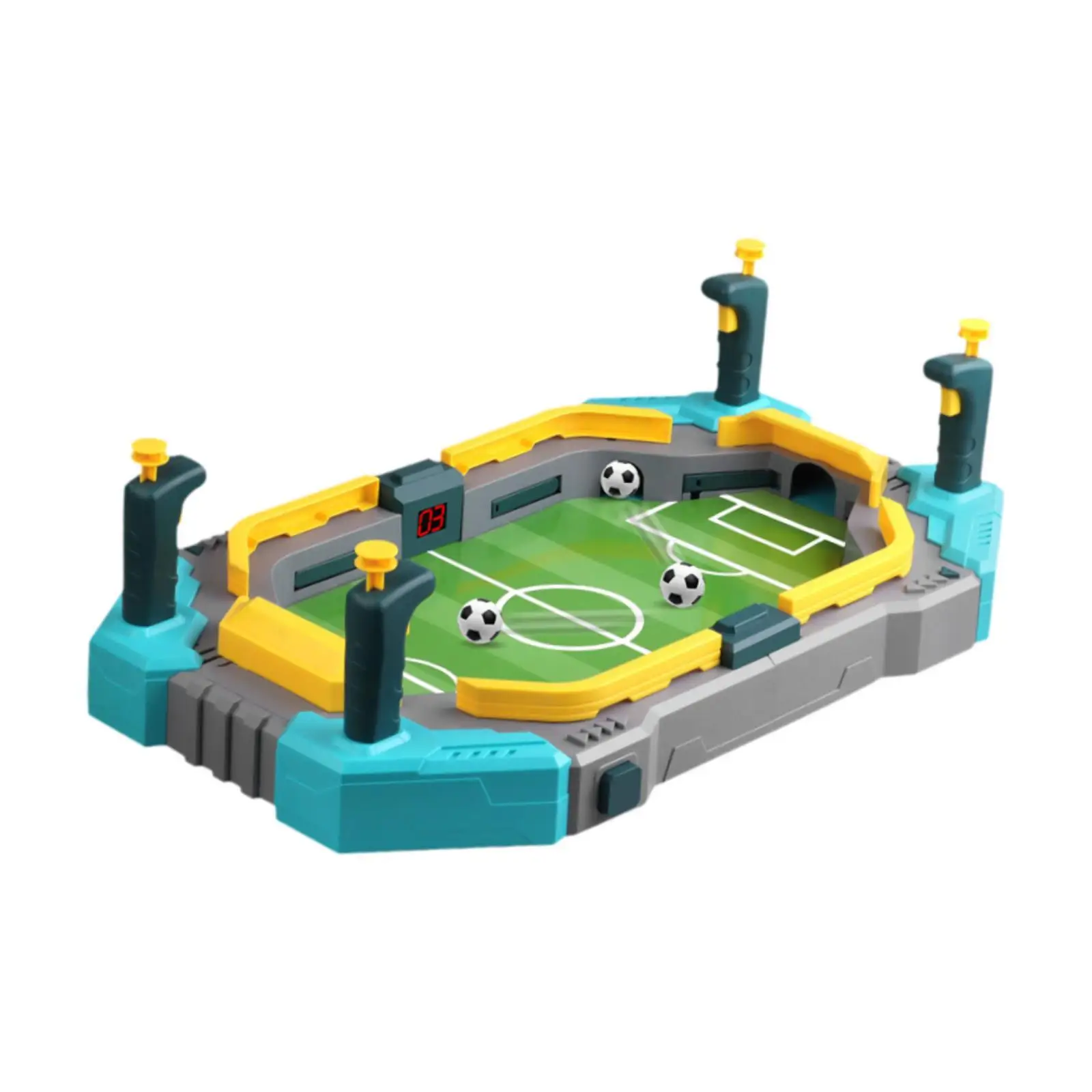 테이블탑 축구 게임 실내 스포츠 장난감 뒷마당을 위한 교육용 축구 게임