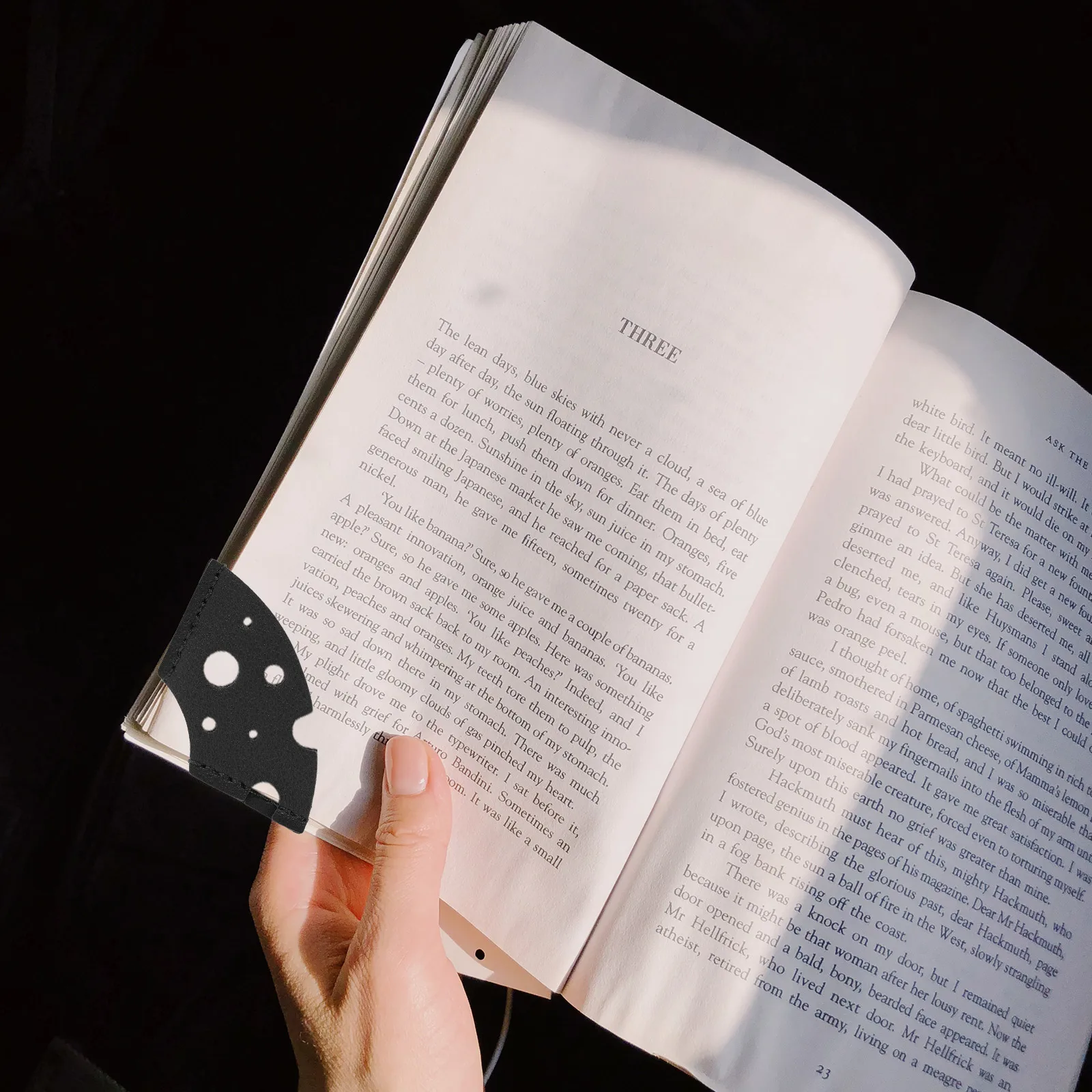 

3 Pcs Bookmark made Page Marker Color Page Protector Clip Packaged Marker Student Reading Corner
