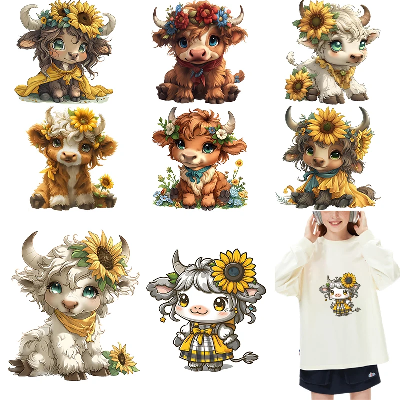 Cow Baby Wearing Fl…