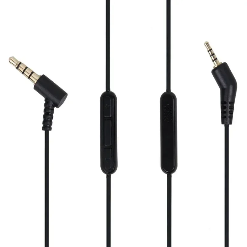 

Suitable for BOSE QC3 headphone cable headset replacement line microphone recording line volume control line ，