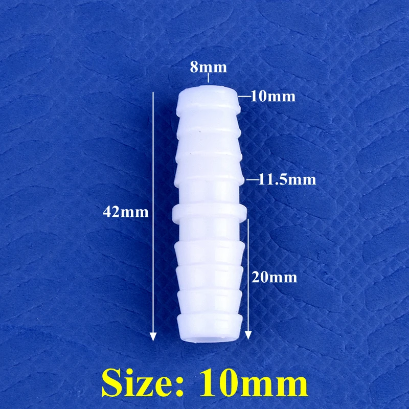 5 ~ 200 stücke 4 ~ 14mm Lebensmittel Grade Kunststoff Gleichen Durchmesser Direkt Anschlüsse Aquarium Aquarium Luftpumpe schlauch Pagode Joint Wasser Rohr Armaturen