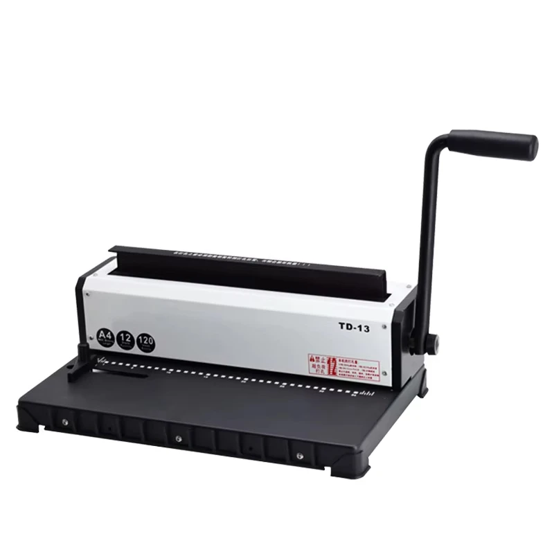 Picture 7: Spiral Double Coil Binding Machine Wire Book Binding Machine