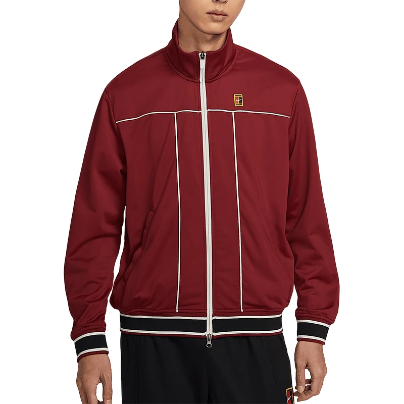Giacca da tennis da uomo Nike Official Authentic 2025 Line Loose Sports con colletto alla coreana HV8213-677