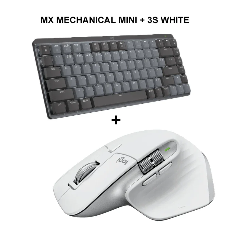 LOGITECH-MXマスターキーボードキット,3sマウス/mx,ワイヤレス