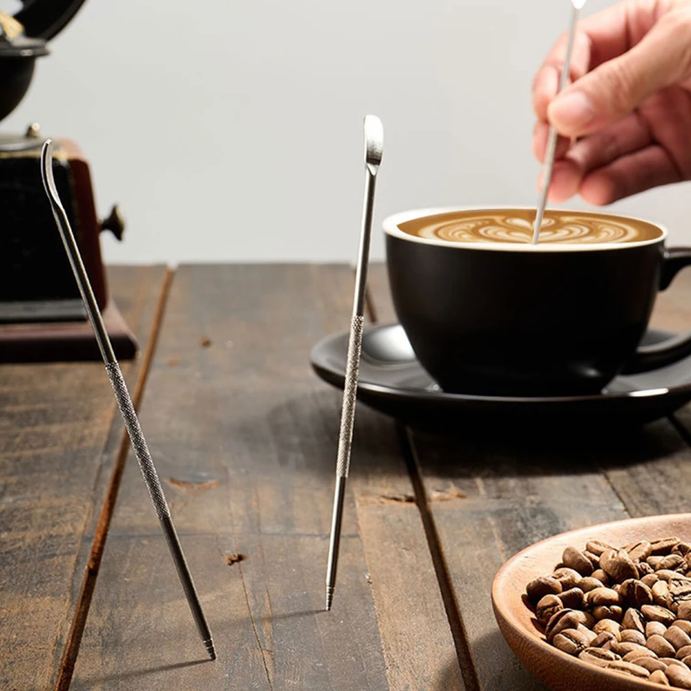 1/3/5PCS Milk Frothing Artistic Durable Functional Unique Flower Patterns Innovative High-quality Materials Coffee Hook