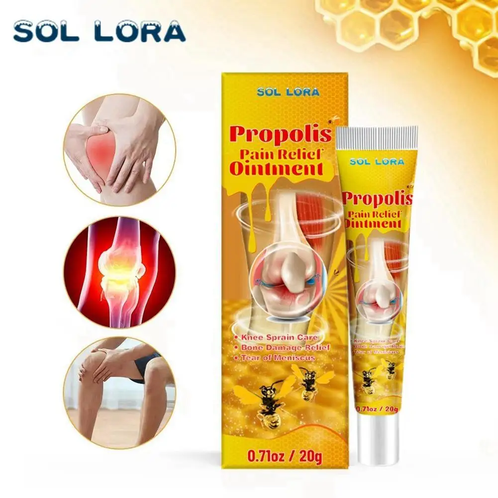 

20g Bee Pain Relief Cream Arthritis Joint Knee Analgesic Ointment Neck Lumbar Sciatica Synovial Meniscus Repair