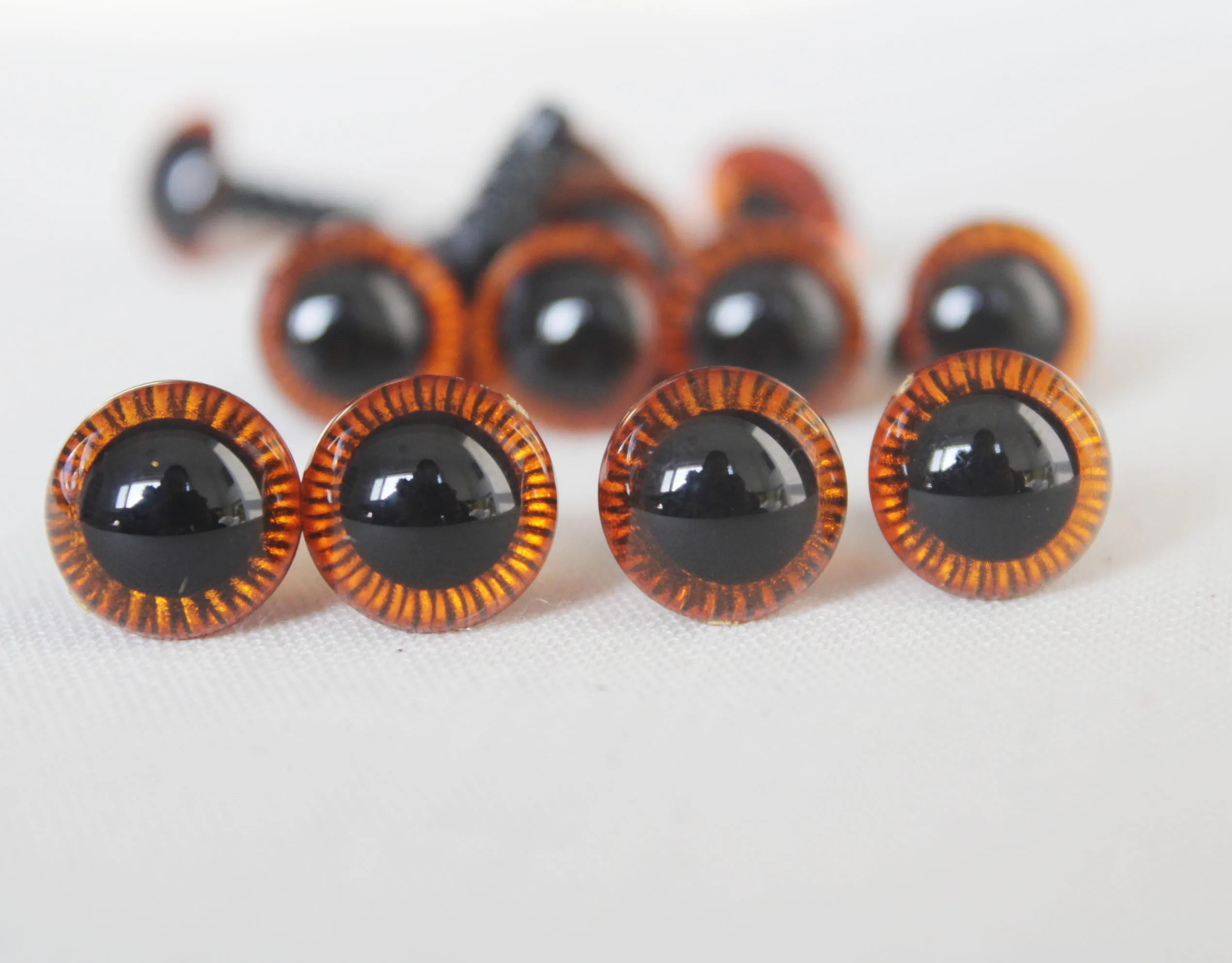 12mm 100pcs  new brown toy eyes with  washer for toy accessories/100pcs