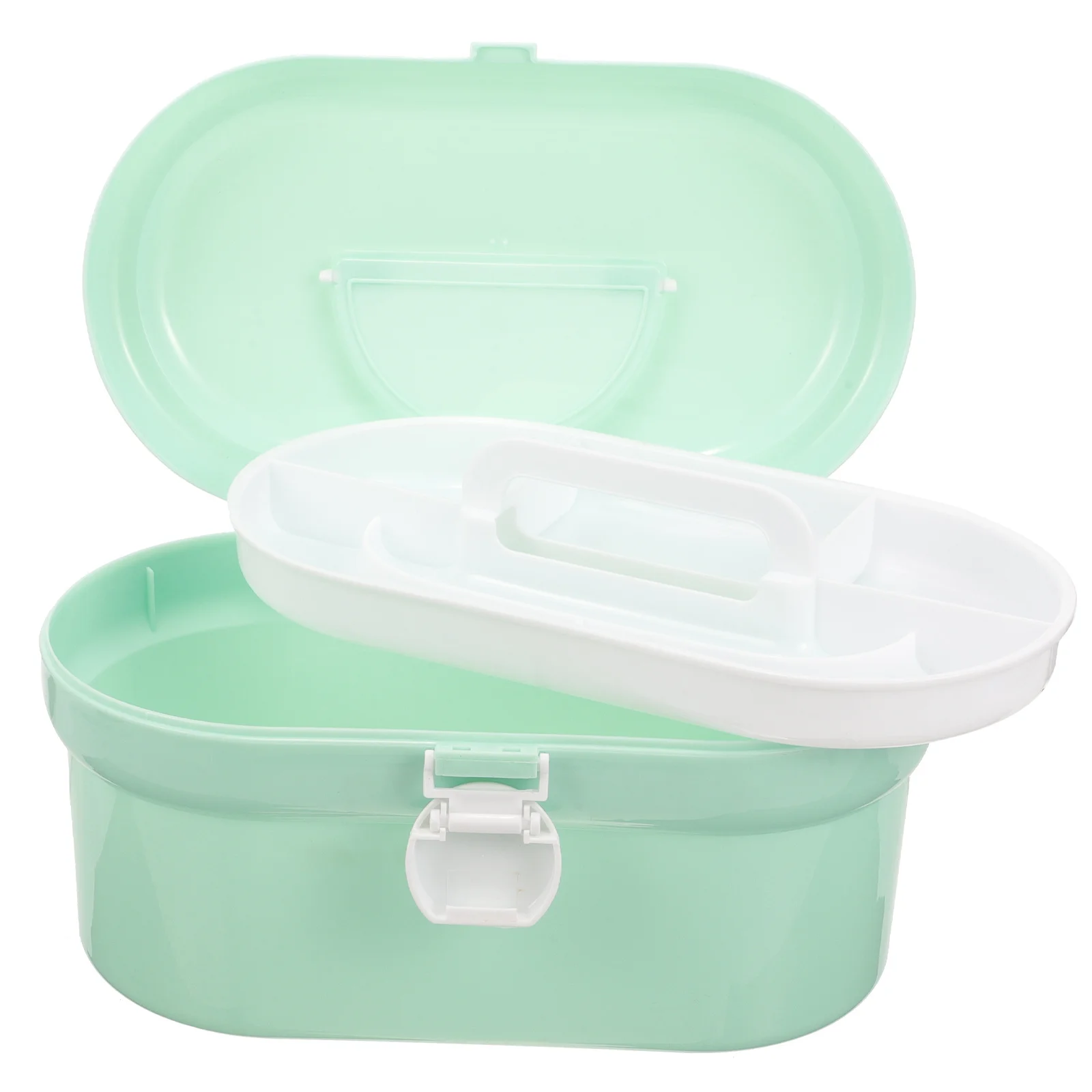 صندوق منظم محمول بطبقة مزدوجة متين وناعم وقوي وسعة كبيرة للمنزل في الهواء الطلق