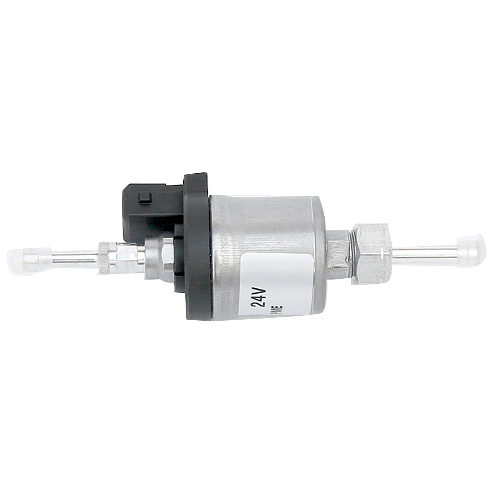 24V 22Mpa Car Air Parking Oil Fuel Pump for Eberspacher Heater for Truck Universal Car Heater 24V-22 Black Head 1-4Kw