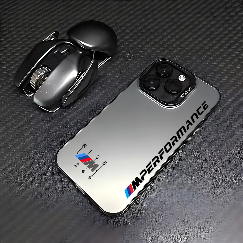 Luxuriöse Handyhülle für iPhone 17 17e 16e 16 15 14 13 12 11 mini Pro Max XR XSMAX Air Plus Sturzsichere Matte Rückabdeckung Sportwagen M