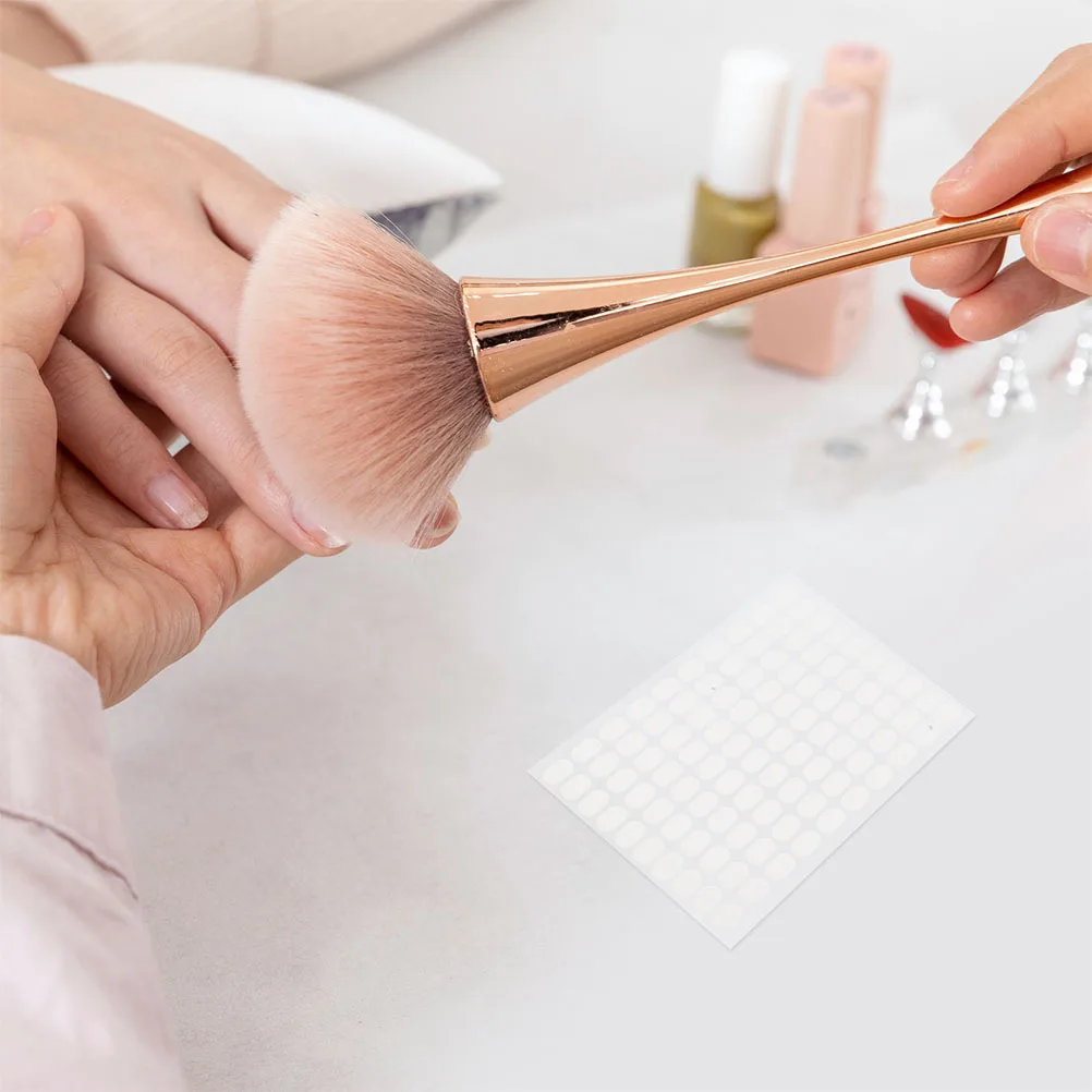 

20 Sheets Double Sided Nail Adhesive Tabs Strong Hold Sticky Tabs for Press on Nails Waterproof Breathable Nail Art Manicure