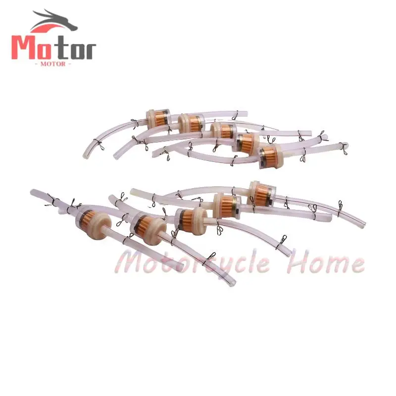 Filtre à carburant universel pour scooter, moto, cyclomoteur, moto tout-terrain, VTT, karting, motocross, essence et huile