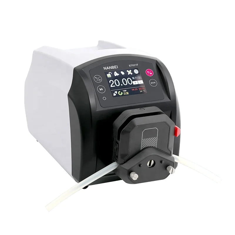 Lab 1000ml/min Multi-tube Programmable 12V Intelligent Dispensing Filling Peristaltic Pump