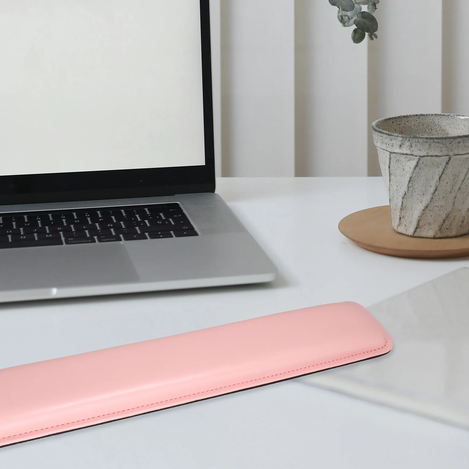 

Keyboard Pu Wrist Rest Laptop Gaming Computer Keyboard Wrist Support Hand Support Anti Slip Lightweight Portable Pad