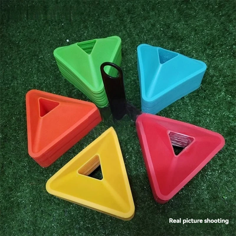 

Треугольный многоугольный диск с логотипом, модернизированный утолщенный диск с логотипом, футбольный маркер, детские препятствия для физической подготовки