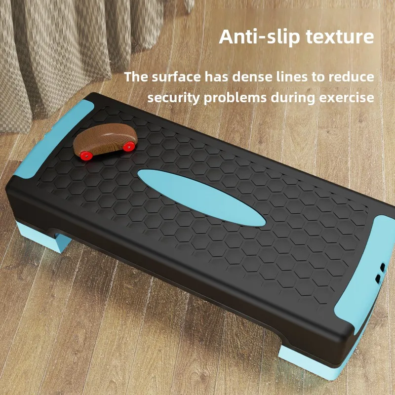 Pedal de salto deportivo aeróbico ajustable para Yoga en casa y enseñanza privada Pedal de ritmo paso a paso para plataformas de pasos de ejercicio en casa