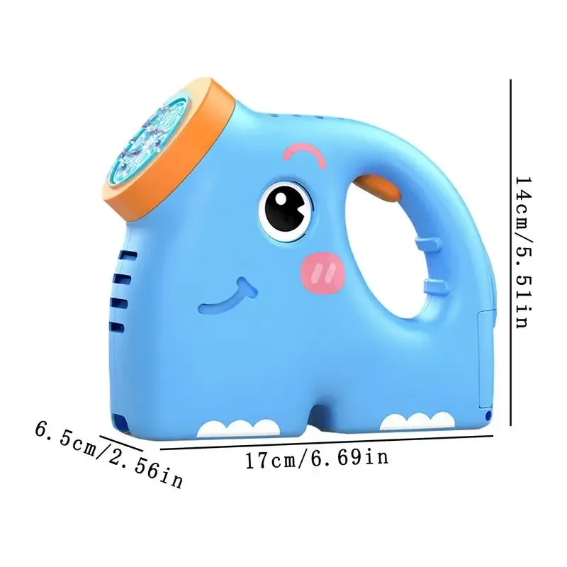 Bubble Blower Machine Cute Elephant Bubble Blower Machine Bubble Blowing Toys Portable Fun Outdoor Toys Battery Powered For Boys