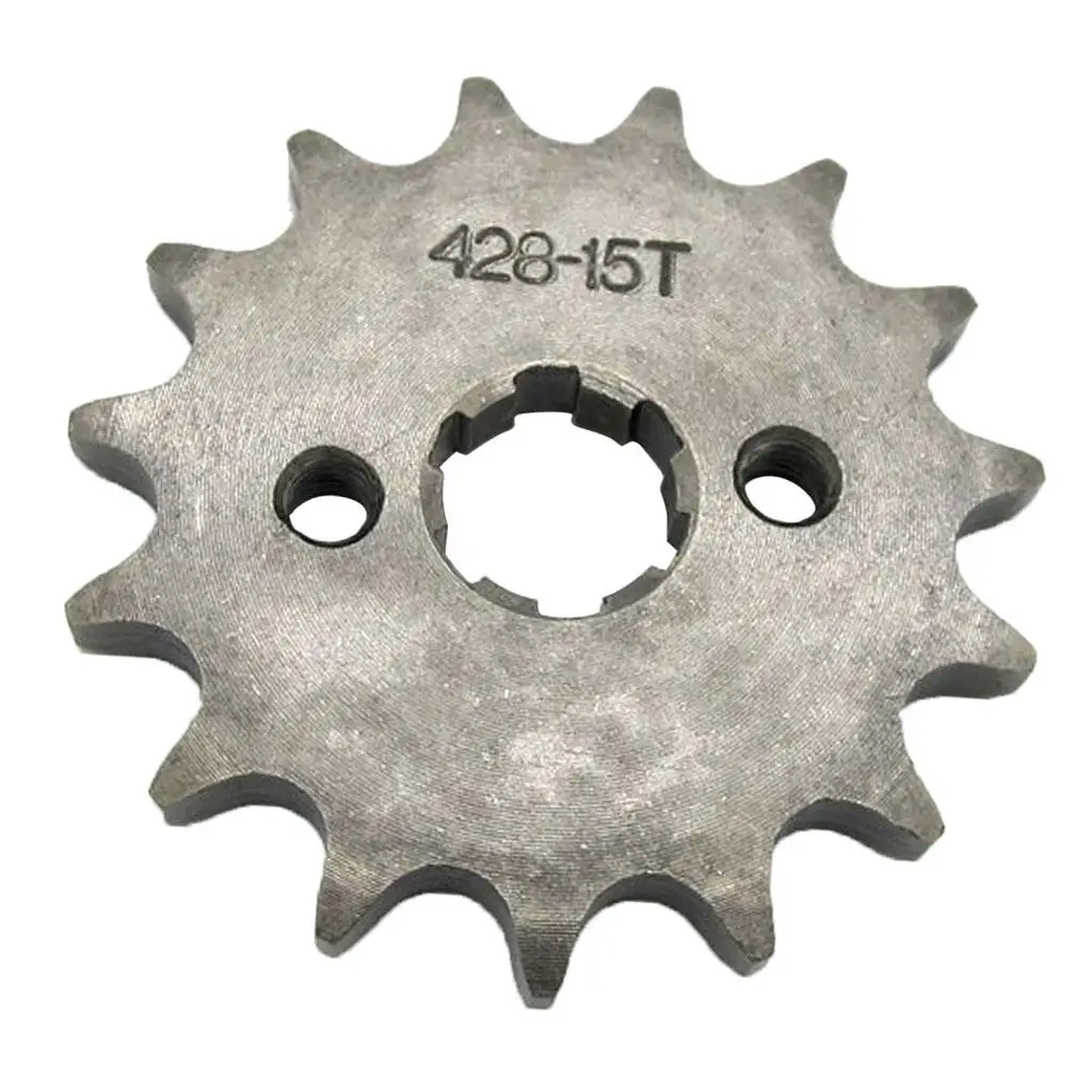 428 15T 17mm Drive Front Counter Sprocket ATV Dirt Bike