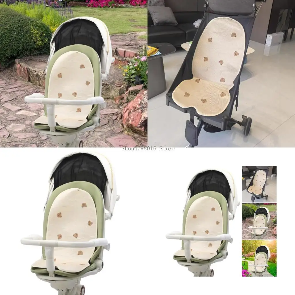 

Strollers Cooling Pad Baby Pram Carriage Cushion Toddlers Infant Pushchair Liner Summer Strollers Breathable Cushion