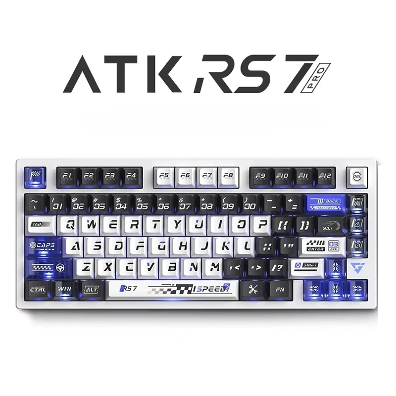 ATK RS7 Pro RGB Keyboard Wired Magnetic Axis Aluminium Alloy 8k Low Latency Pc E-sports Gamer Gaming Custom Keyboard VALORANT