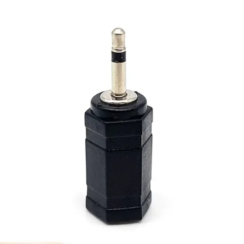 5/20/100PCS 2.5mm Jack Earphone Mono Audio Converter Accessories Connector 2.5 Male To 3.5 Female Alloy Plug Adaptor Straight