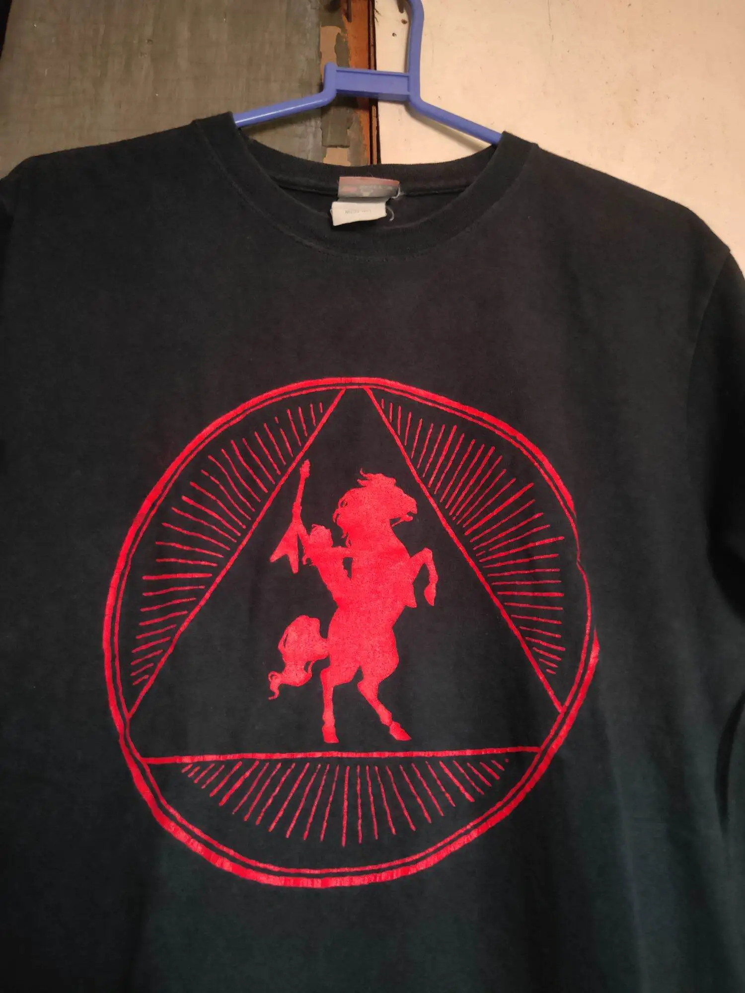 

Kaos Band Singer Pria Rock SHOOTER JENNINGS Electric Rodeo Men and Women Casual Fashion Comfortable Street Short Sleeves