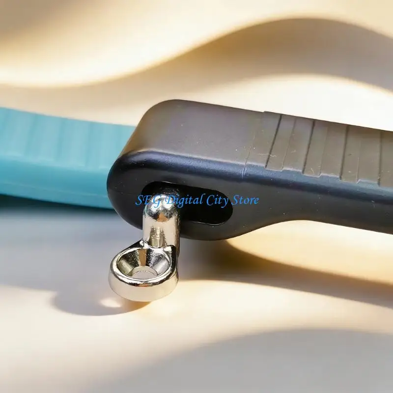 

U75B Flexible Rubber Grip Speaker Handle With Bright Color Metal Buckle Design