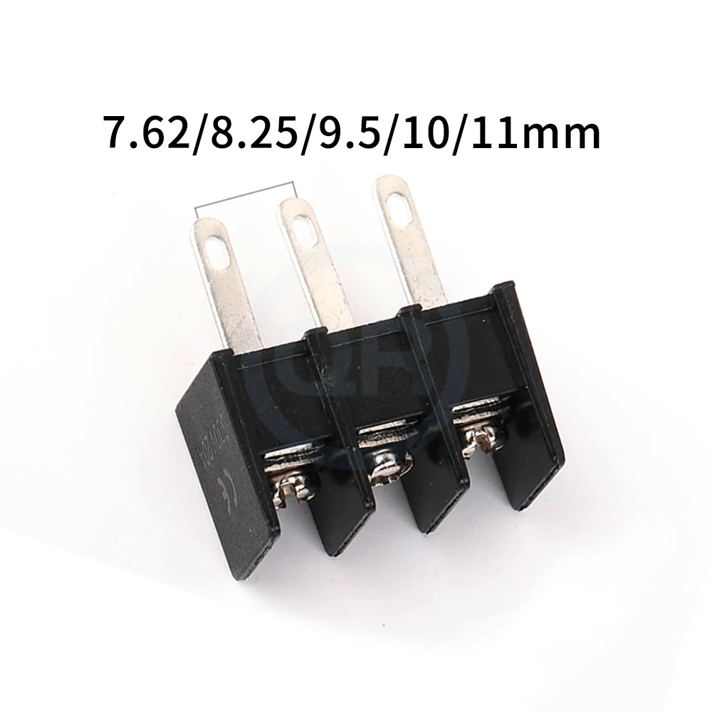 (5 pcs) KF 25H - 7.62mm / 35H - 8.25mm / 45H-9.5mm / 55H-10mm / 65H - 11mm PCB Terminal Block Side Pin Solder Connector 2~12Pin