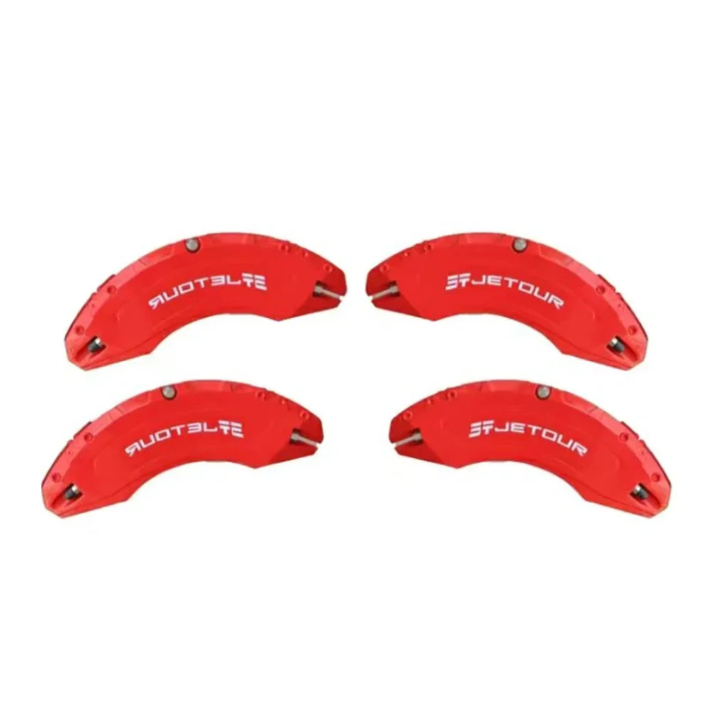 Fit For Chery Jetour Traveler T1 4Pcs Front Rear Brake Caliper Cover Aluminum Metal Caliper Cover Kit Wheel Modification