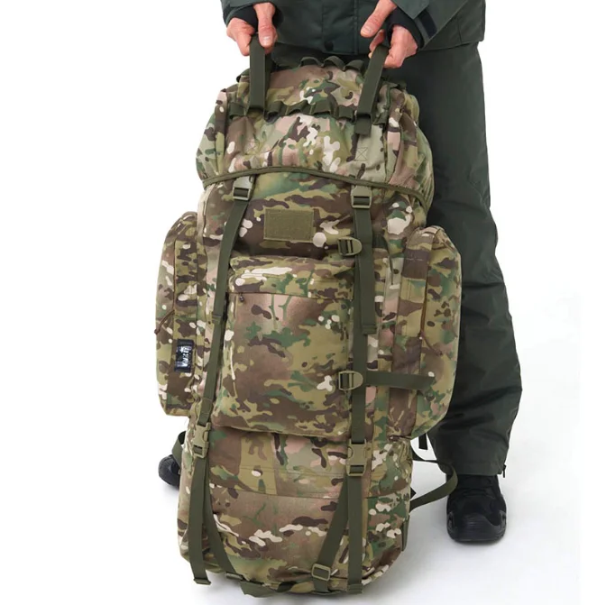 Multifunction Hiking Outdoor Camping Large Capacity 50L 55L 60L 70L 100L Custom Tactical Backpacks Rucksacks Waterproof