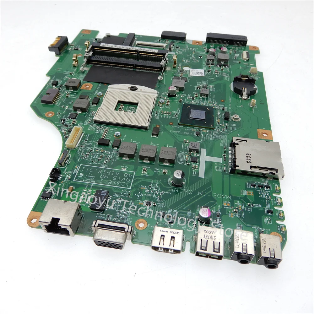 Imagem -03 - Original para Dell Inspiron 15r N5050 V1550 Laptop Placa-mãe Hm67 Mainboard 103161 Dv15 hr mb 48.4ip16.011 100 Tesed ok