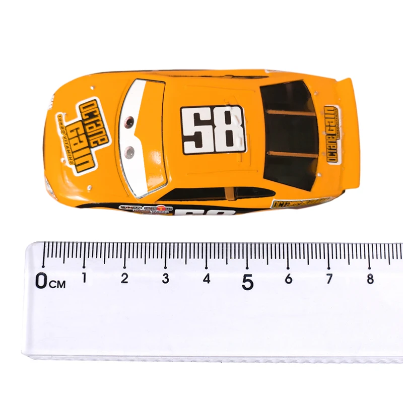 Disney pixar carros 3 motorista de corrida 58 jackson tempestade ramenrez 1:55 veículo fundido liga de metal crianças brinquedos menino presentes de natal