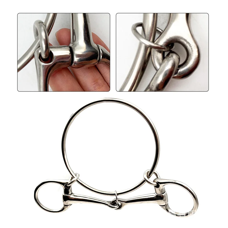 

Professional Horse Bits for Racing & English Riding, Speed Bridle Iron, Equine Training Gear