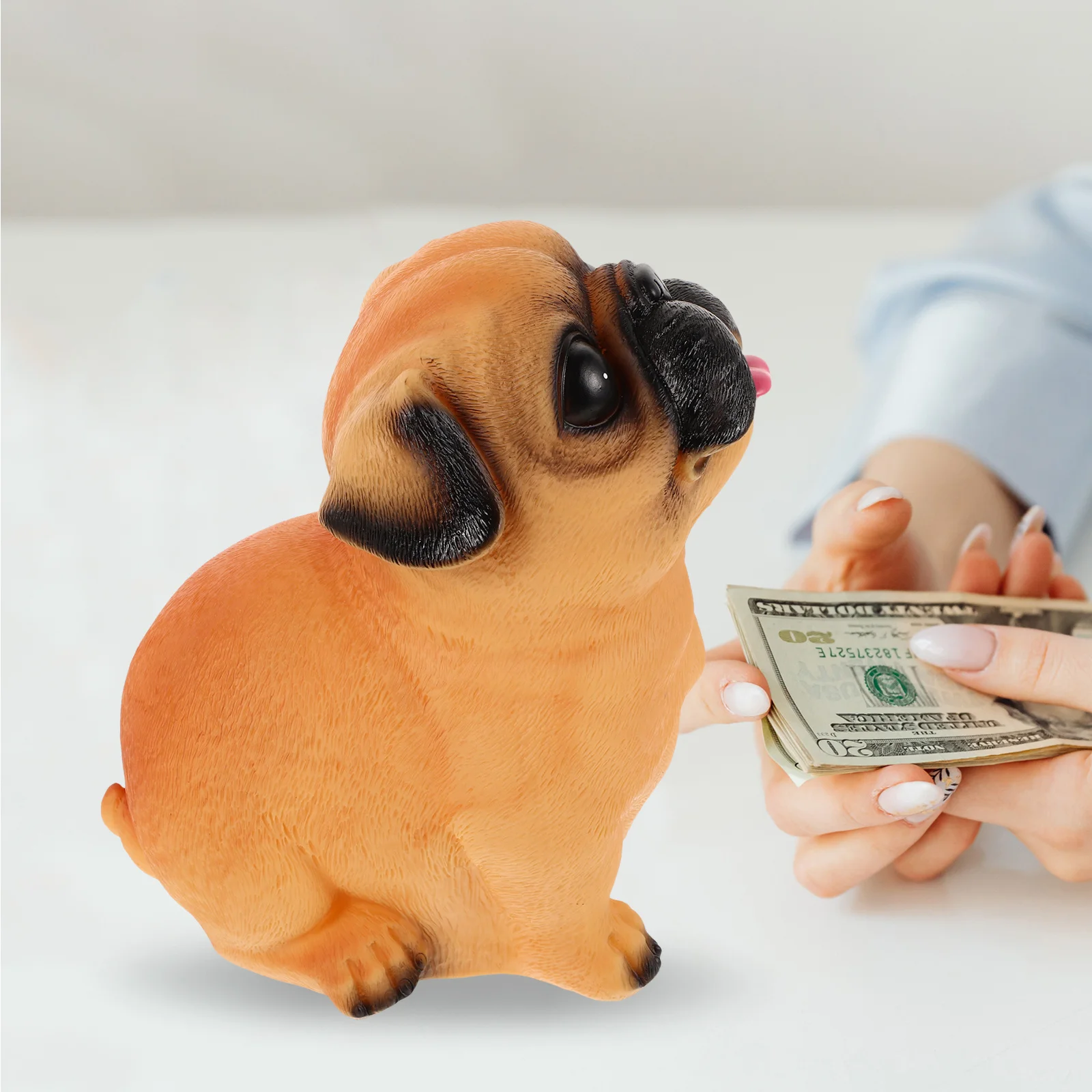 

Zodiac Bank Kids Savings Pot Coin Eating Doggy Design for Toddlers Cute Animal Piggy Bank Home Decoration Accessory