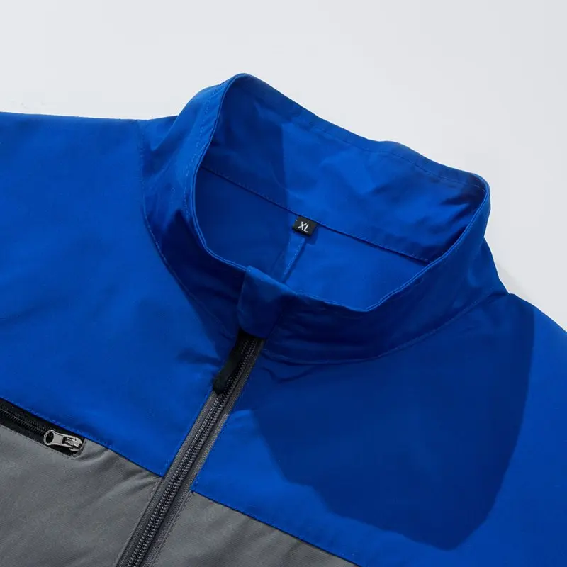 12V/5V USB Men Summer Half Sleeve Air Conditioning Clothes Fan Cooling Jacket High Temperature Outdoor Fishing Wear