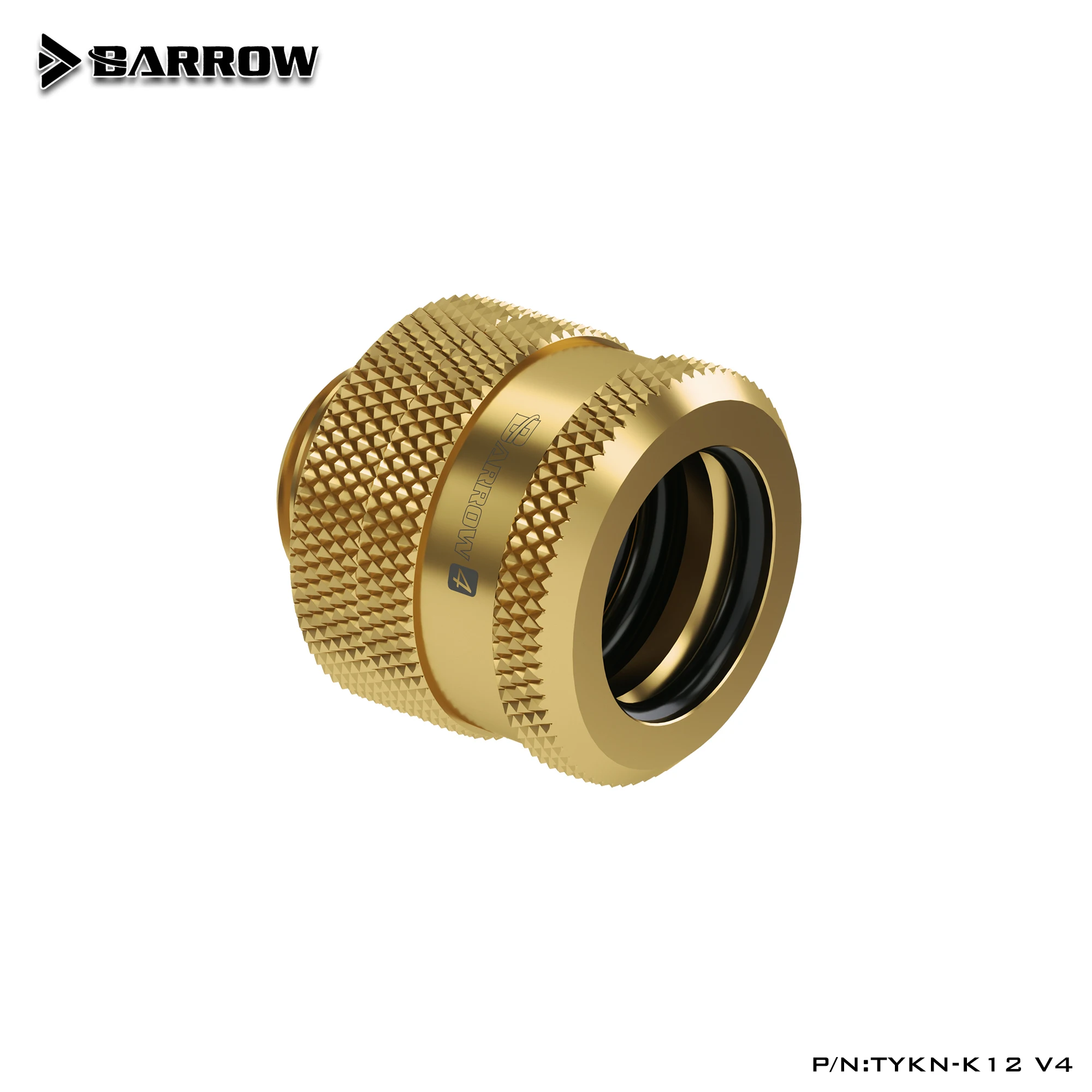 Accesorios de tubo duro Barrow G1/4 para OD12mm/14mm/16mm, adaptadores de refrigeración de agua de tubería acrílica, TYKN-K12 líquido/K1410/K16 V4