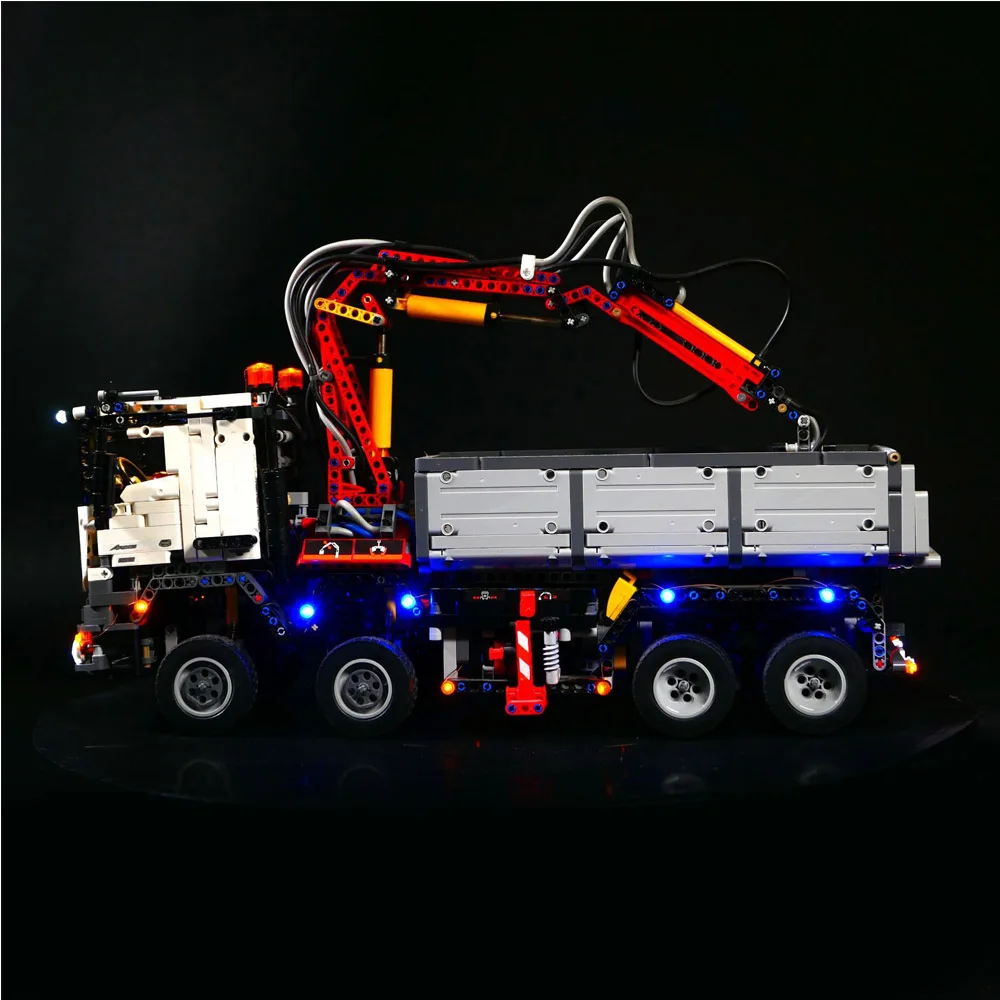 LED lighting kit for 42043 building block bricks (only light no model)