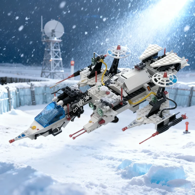 

303 шт. MOC Obsidian Voyager Space Classic Spaceed Модель Строительные блоки Игрушка Строительство Сборка Рождественские подарки DIY идея Кирпич