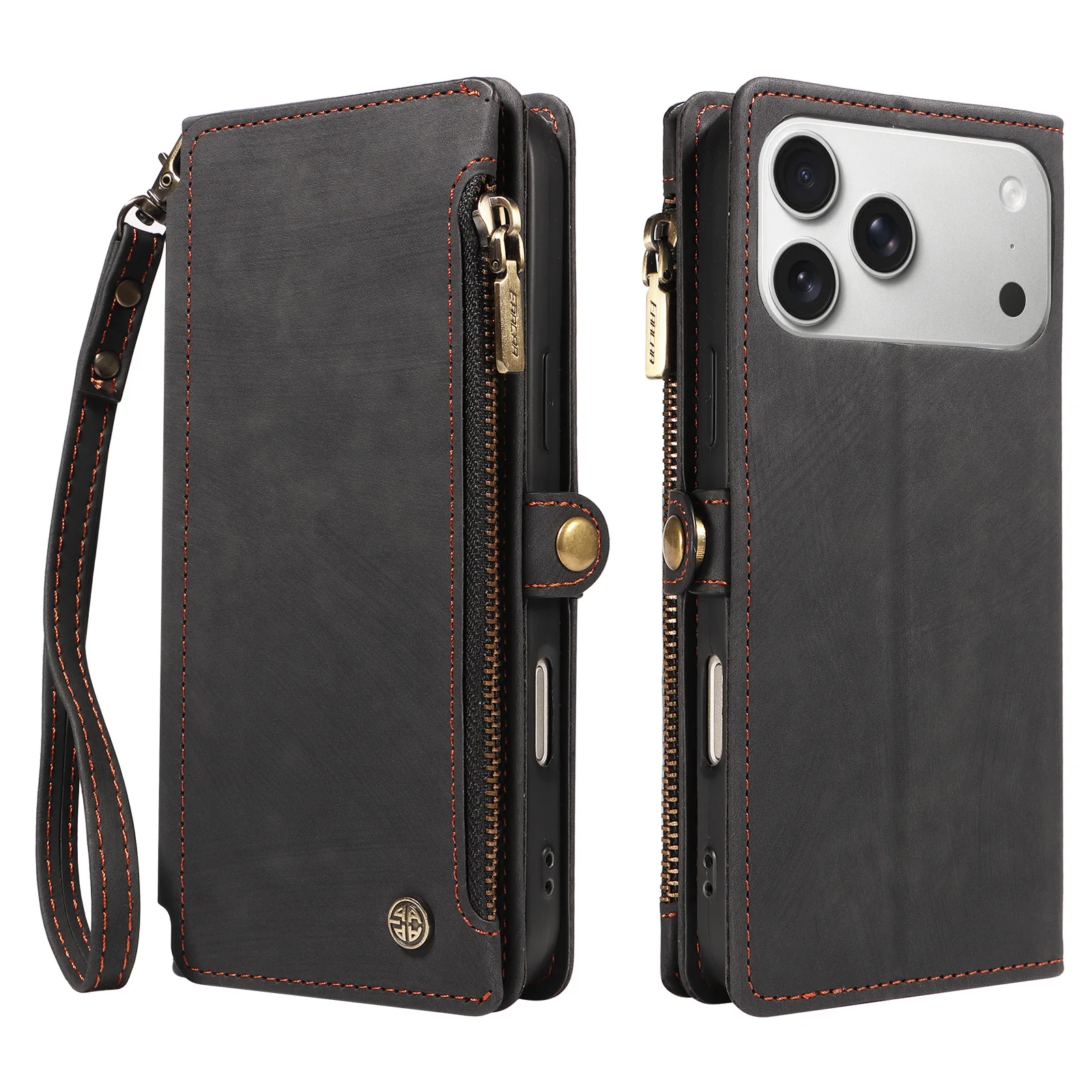 PU-Leder Handyhülle für Samsung Galaxy S26 S25 S24 S23 S21 S20 FE Plus mit Kartenfächern Magnetischer Flip RFID-Blockierender Brieftaschen-Cover