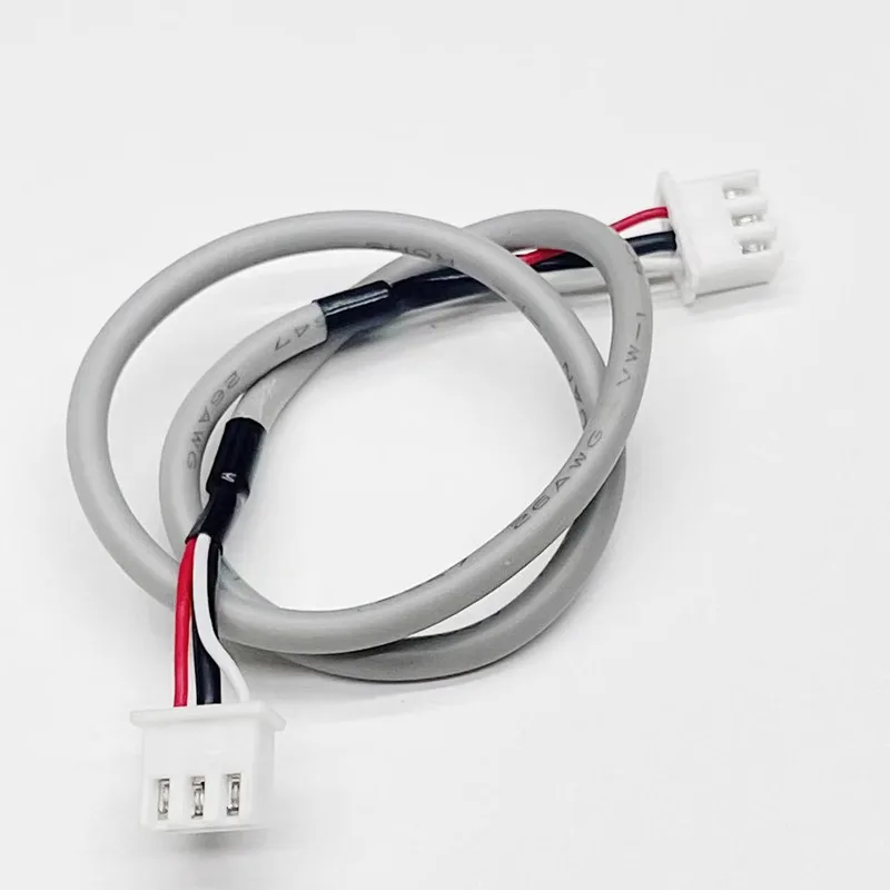 5pcs XH2.54 3P Audio Signal 2.0 Channel Shielding Input Single Double Head Wire Cable 28AWG for HiFi Amplifier