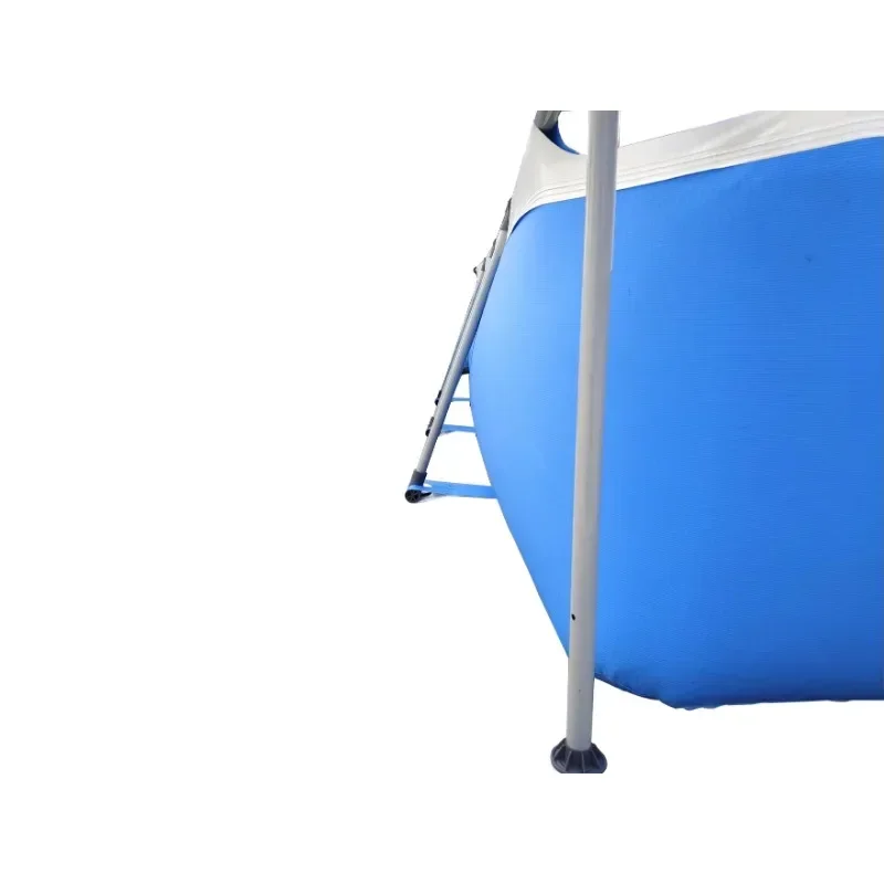 금속 프레임 수영장 구조 대형 야외 지상 수영장 가족용 수영장