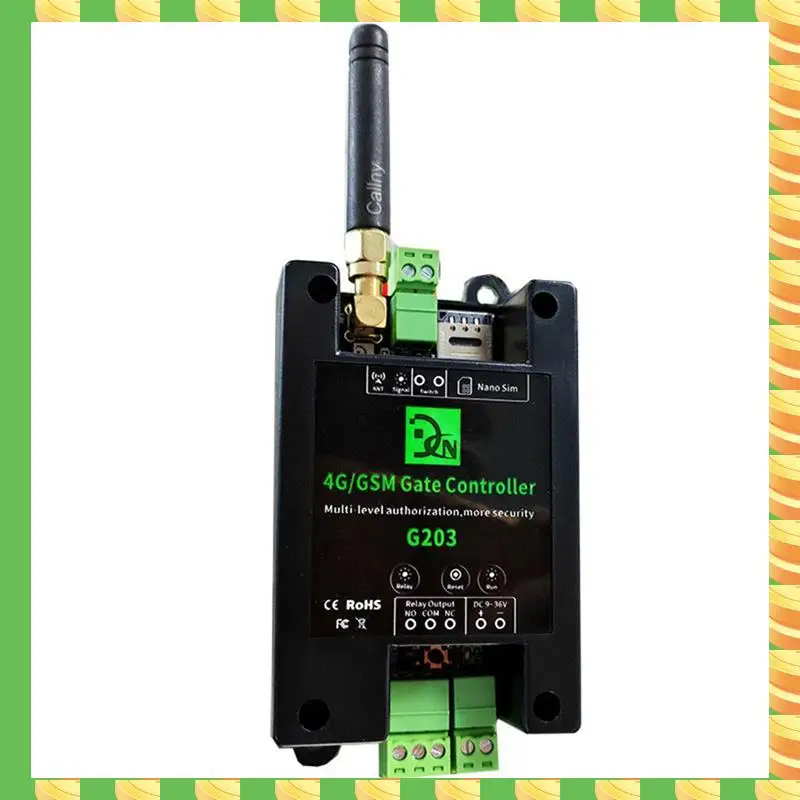 

Контроллер доступа AB53 GSM 2G, пульт дистанционного управления, устройство открывания ворот, реле включения/выключения для контроля доступа, гаражная дверь, британская вилка