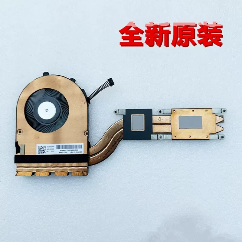 for Lenovo K Infinity E480 R480 E580 Notebook CPU Cooling Fan Heatsink Radiator with Copper Heat Pipe 01LW123 Replacement