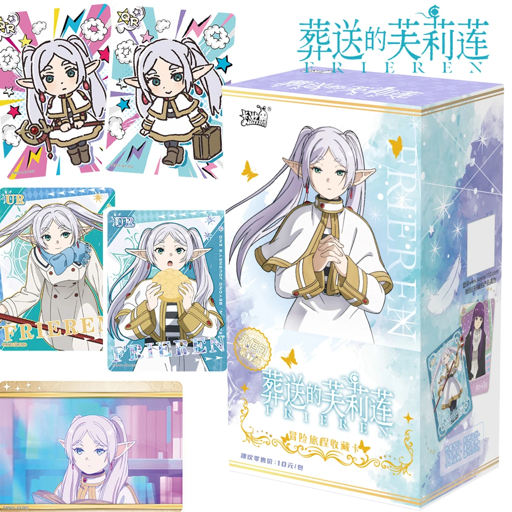 

KAYOU Frieren: Beyond Journey's End Card Fern Himmel Stark Anime Storyline Characters Close Up Card Box Kids Toys Birthday Gifts