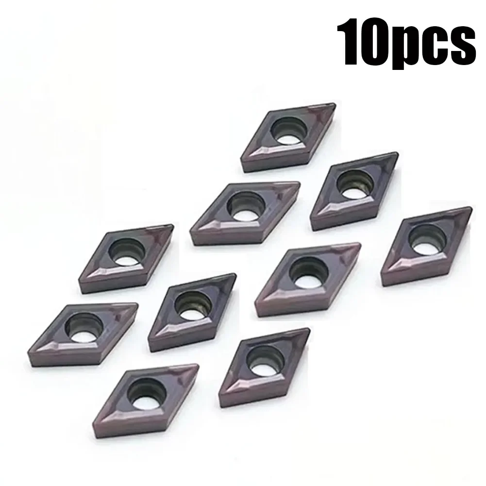 Quality Carbide Inserts Inserts Turning For Stainless Steel High Quality Turning Useful VP15TF 10 Pcs DCMT070204