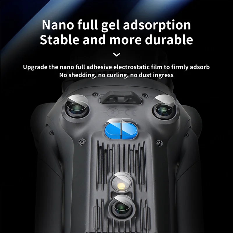ABGN لـ Mavic 4 Pro Nano طبقة رقيقة واقية مسدس حراري مقاوم للغبار والخدش طبقة مقسى لطائرة Mavic 4 Pro بدون طيار