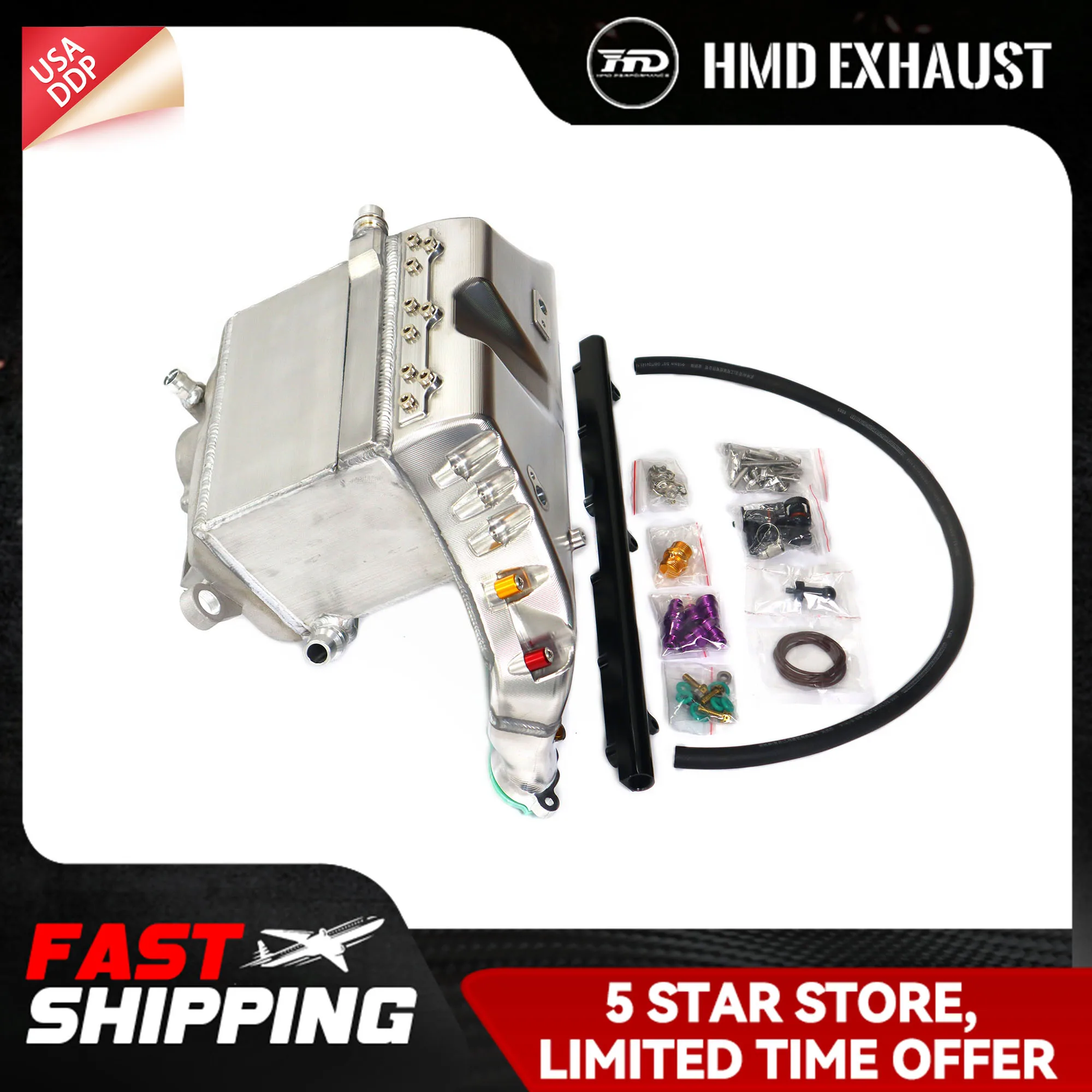 

HMD Exhaust system for BMW S58 Intake Manifold Intercooler Non-destructive installation