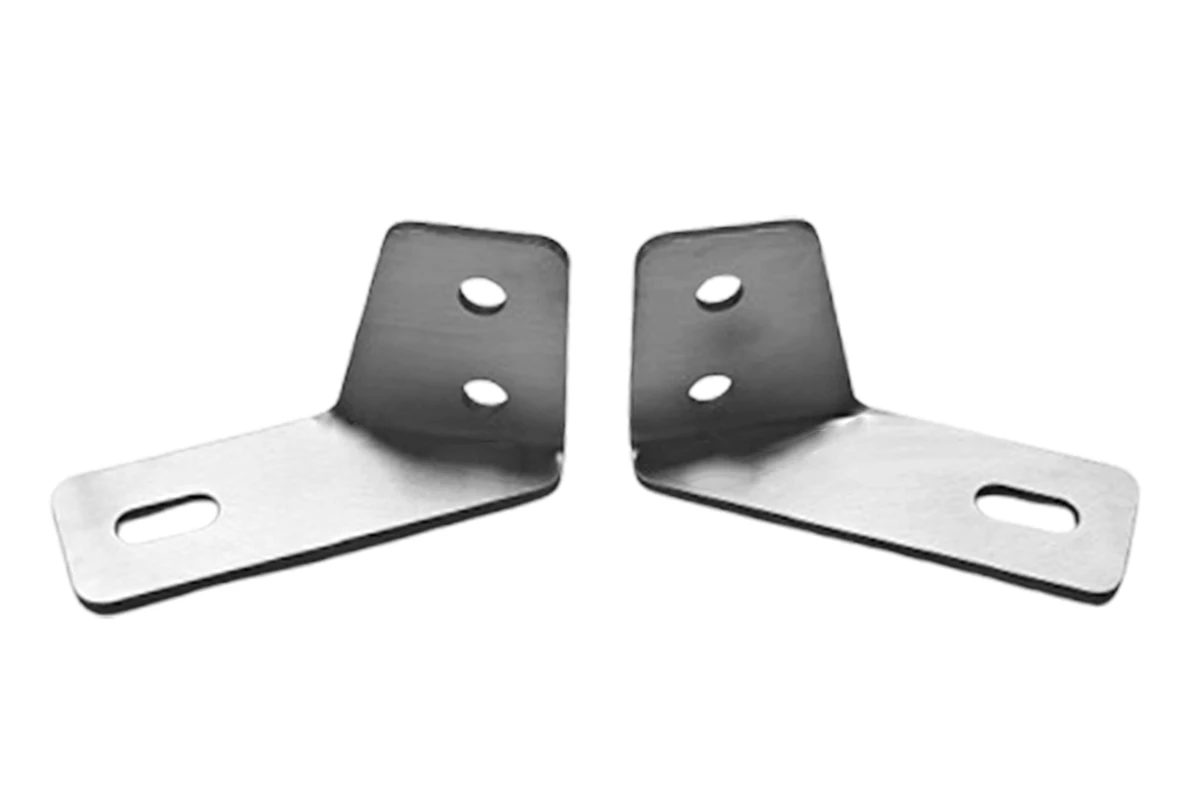 Right and Left Side Broken Fender Saddlebag Rail Support Brackets Strut Stainless Steel Compatible with Harley Touring 1985-2008